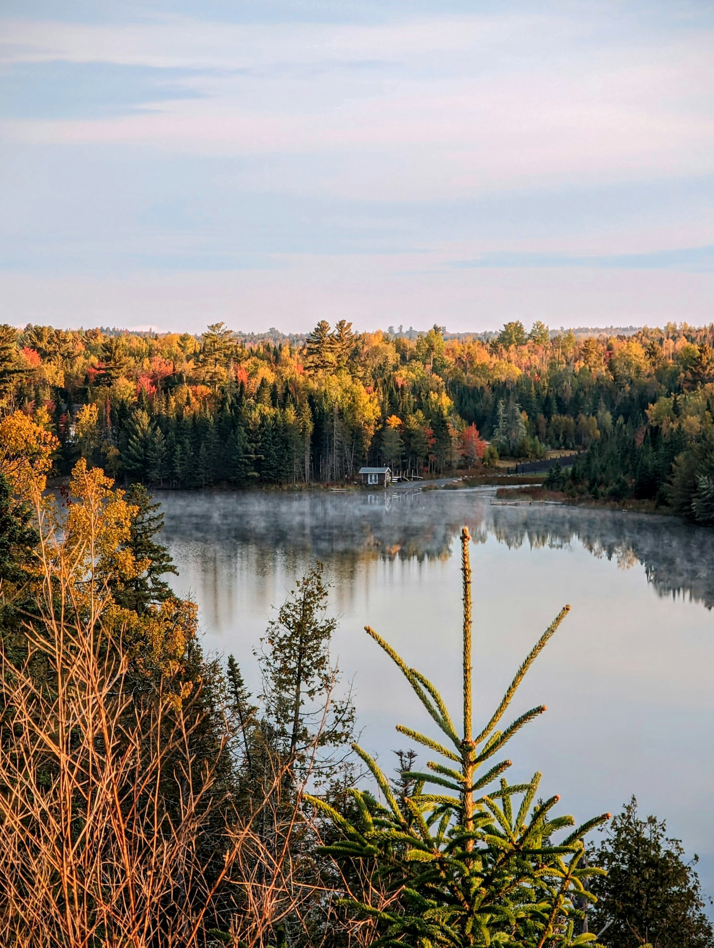 Autumn river scene in New Brunswick - the natural beauty of our region
